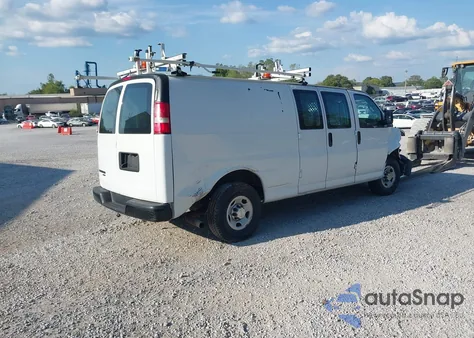 2016 Chevrolet Express 2500 Work Van из США, поврежденный, VIN 1GCWGBFG4G1220140